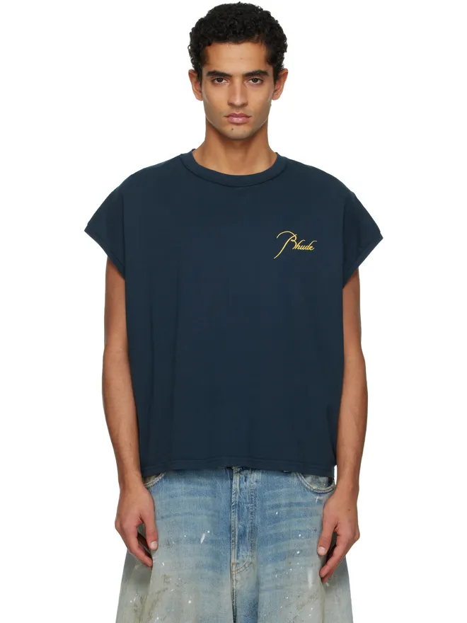 Rhude Rhude Classique Cutoff Sleeve Tシャツの商品画像