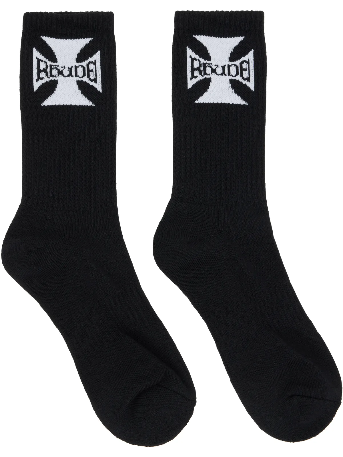 Rhude 'Rhude Boys' ロゴ ソックス - 画像1