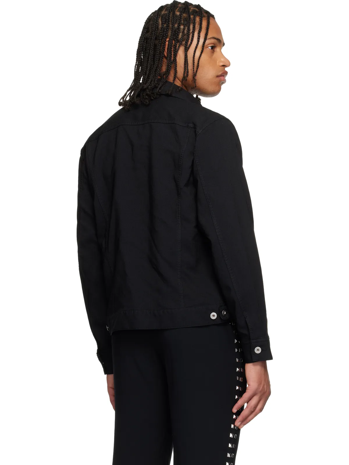 Black Comme des Garçons スタッズ ジャケット - 画像3