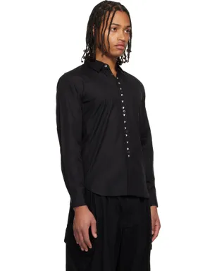 Black Comme des Garçons スタッズ シャツ - サムネイル2