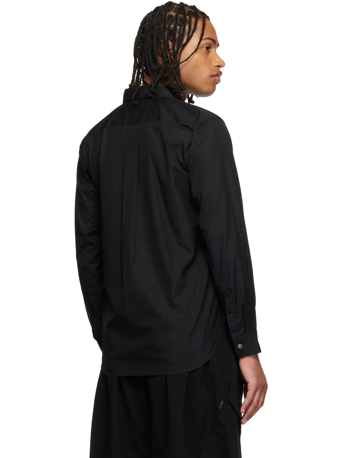 Black Comme des Garçons スタッズ シャツ - 画像3