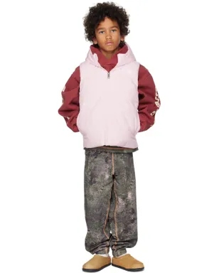 The North Face Kids ジュニア｜ North フード付き ダウンベスト - サムネイル4