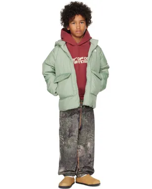 The North Face Kids リトルキッズ｜ North フリースライニング ダウンジャケット - サムネイル4