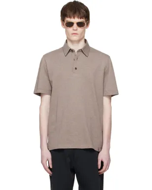 Brioni コットンピケ ポロシャツ - サムネイル1