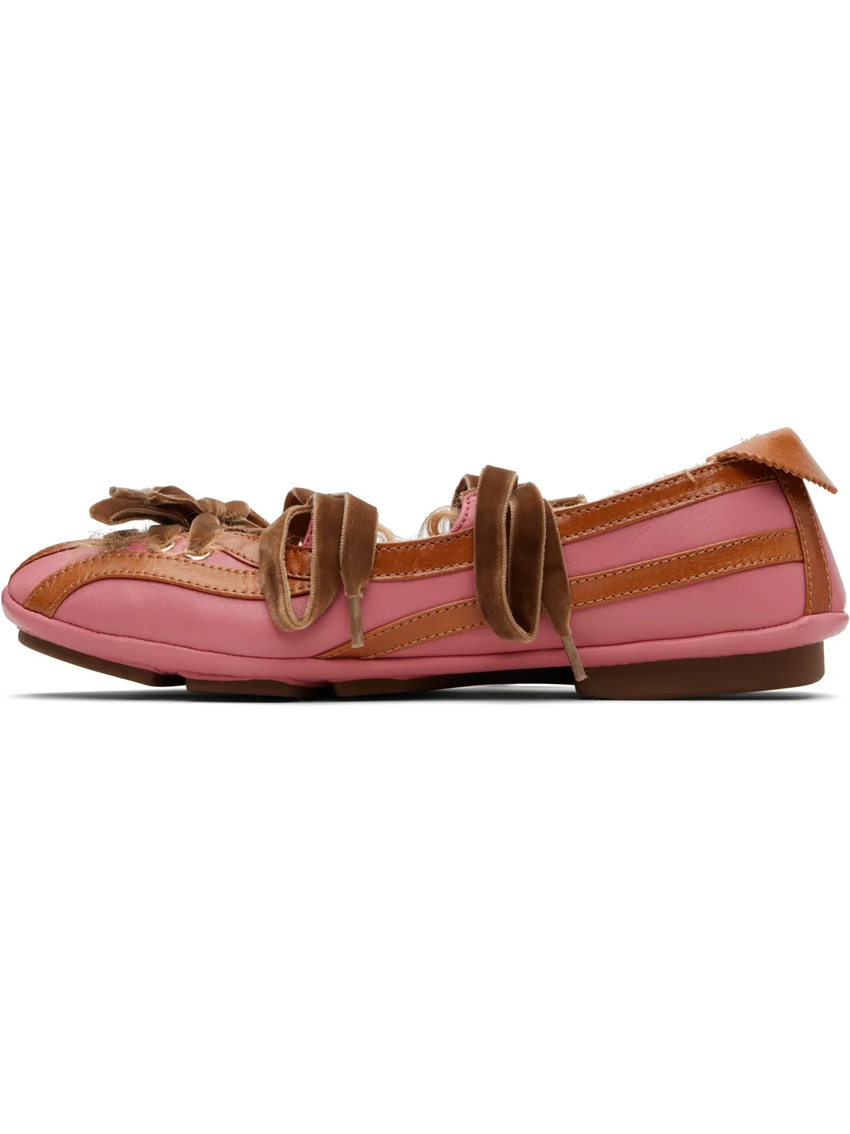 Kiko Kostadinov SSENSE限定 Lella Hybrid バレエシューズ - 画像3