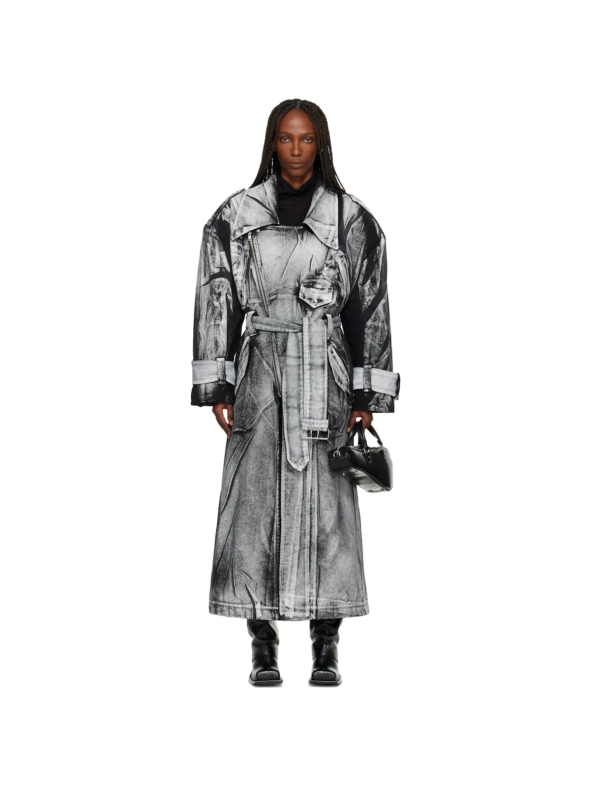 VAQUERA Painted Workwear トレンチコート - 画像1