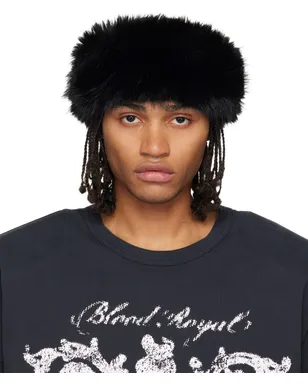 VAQUERA Faux-Fur ヘアバンド - サムネイル1