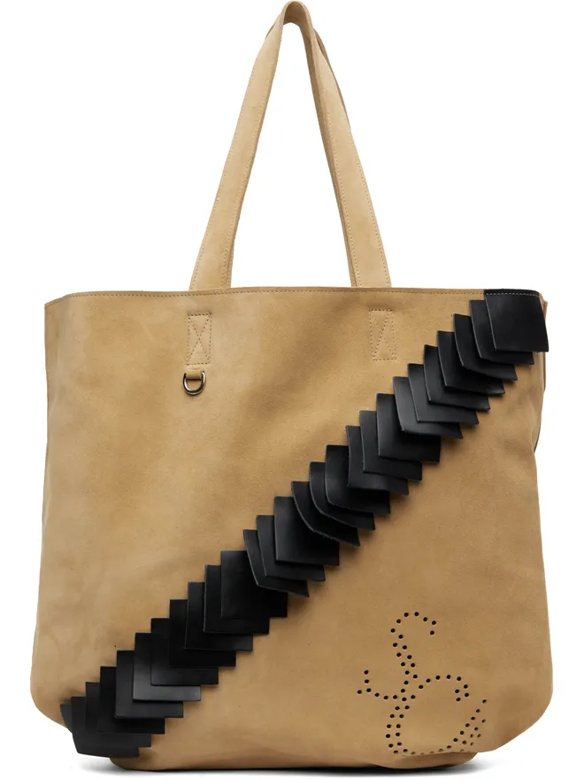 Stefan Cooke Stefan Cooke レザー パッチ トートバッグの商品画像