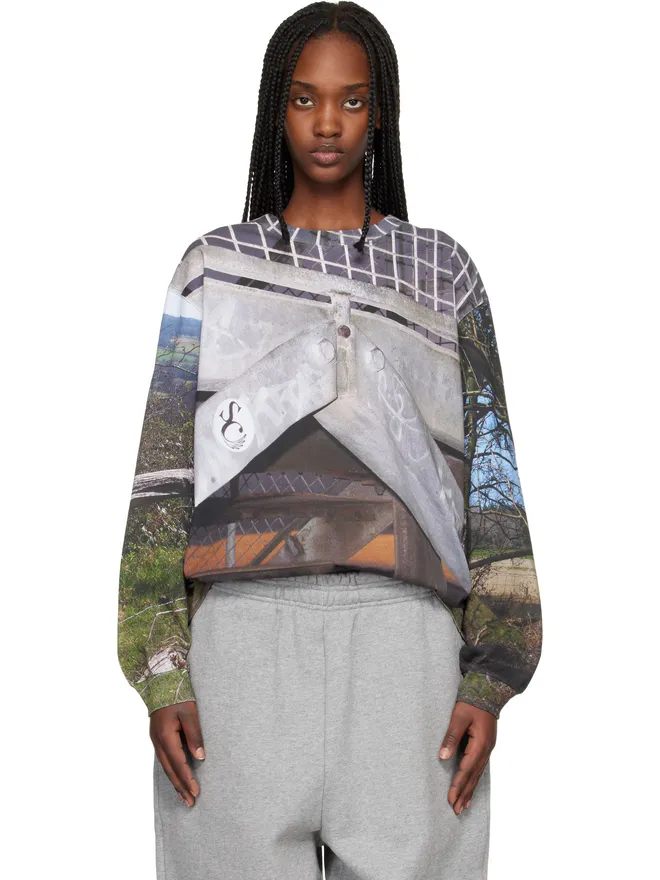 Stefan Cooke Stefan Cooke Country View 長袖Tシャツの商品画像