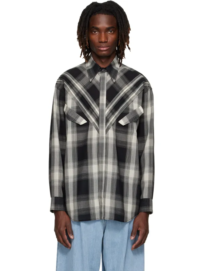 Stefan Cooke Stefan Cooke Chevron シャツの商品画像