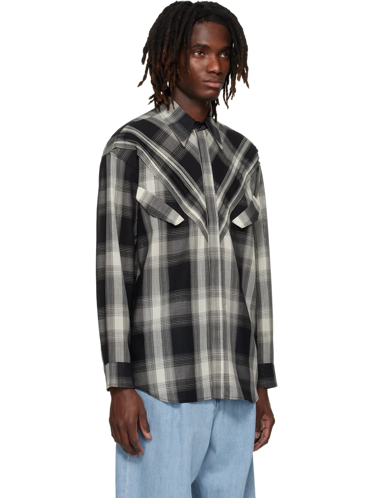 Stefan Cooke Chevron シャツ - 画像2