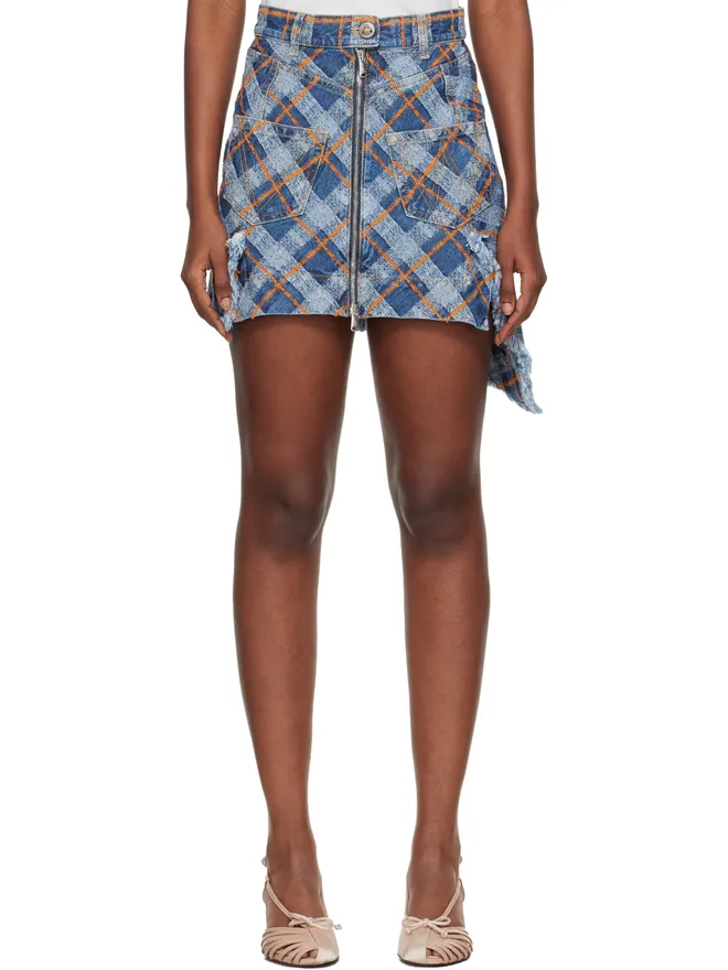 Vivienne Westwood Vivienne Westwood Tartan Sailor デニム ミニスカートの商品画像