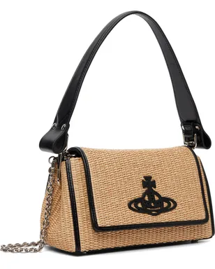 Vivienne Westwood ミディアム Raffia-Effect Hazel ハンドバッグ - サムネイル2