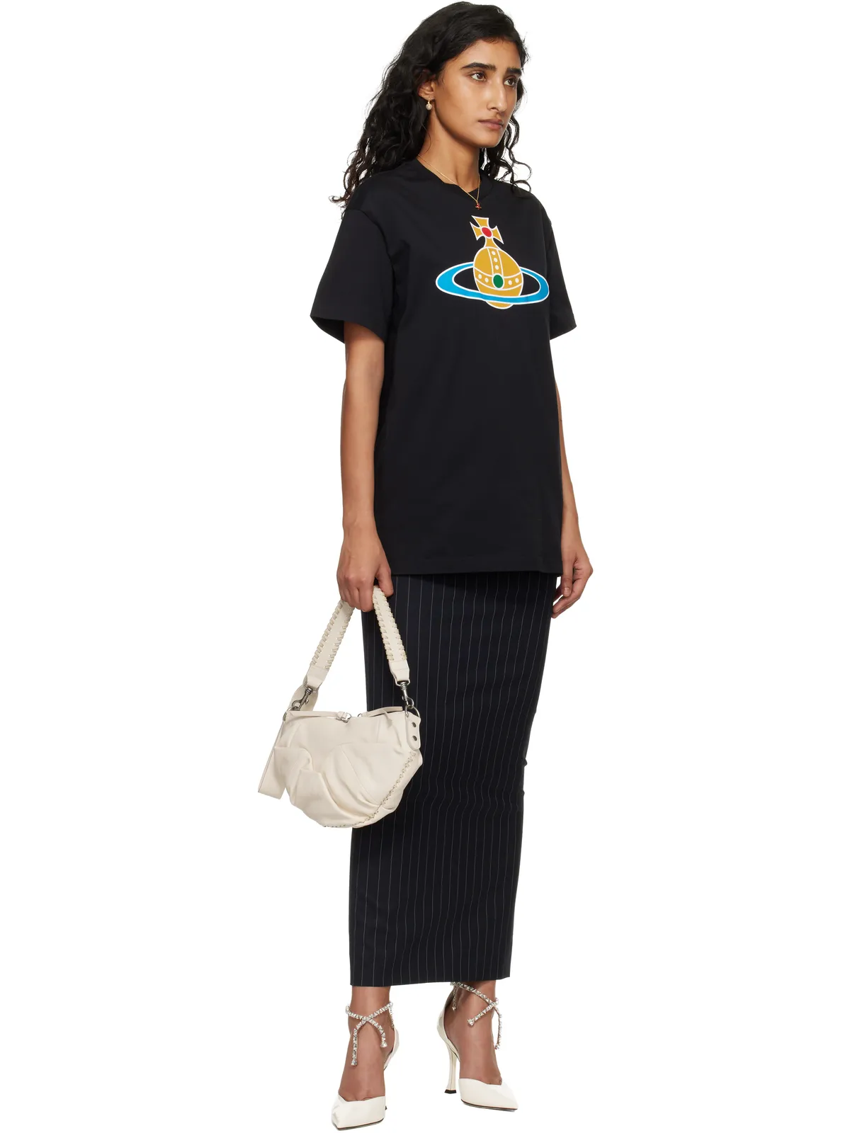 Vivienne Westwood スモール Agnes ショルダーバッグ - 画像4