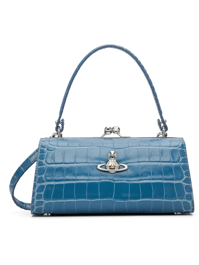 Vivienne Westwood Vivienne Westwood Emboss Croc Leather Doll XL Frame バッグの商品画像