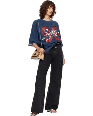 Vivienne Westwood Toledo レザー マルチ チャーム スタッズ ベルト - サムネイル2