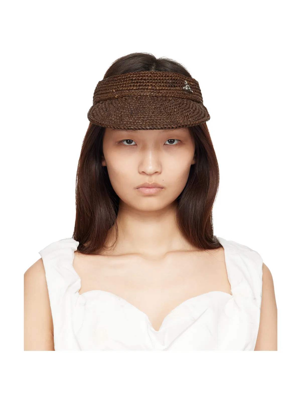 Vivienne Westwood ラフィア バイザー - 画像1