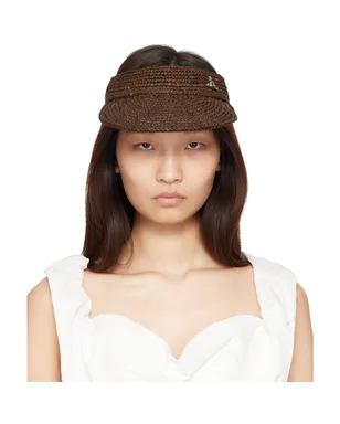 Vivienne Westwood ラフィア バイザー - サムネイル1