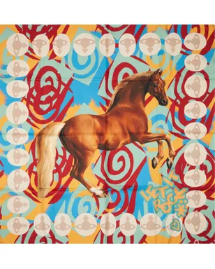 Vivienne Westwood Horse スカーフ - サムネイル1