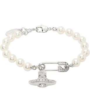 Vivienne Westwood Lucrece フェイクパール ブレスレット - サムネイル1