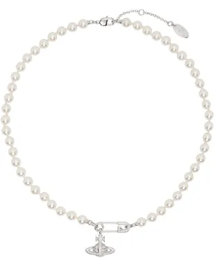 Vivienne Westwood Lucrece フェイクパール ネックレス - サムネイル1