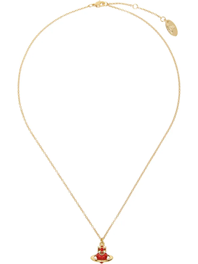 Vivienne Westwood Vivienne Westwood Fabianna Bas Relief ペンダント ネックレスの商品画像