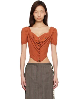 Vivienne Westwood Bea コルセット カーディガン ブラウス - サムネイル1