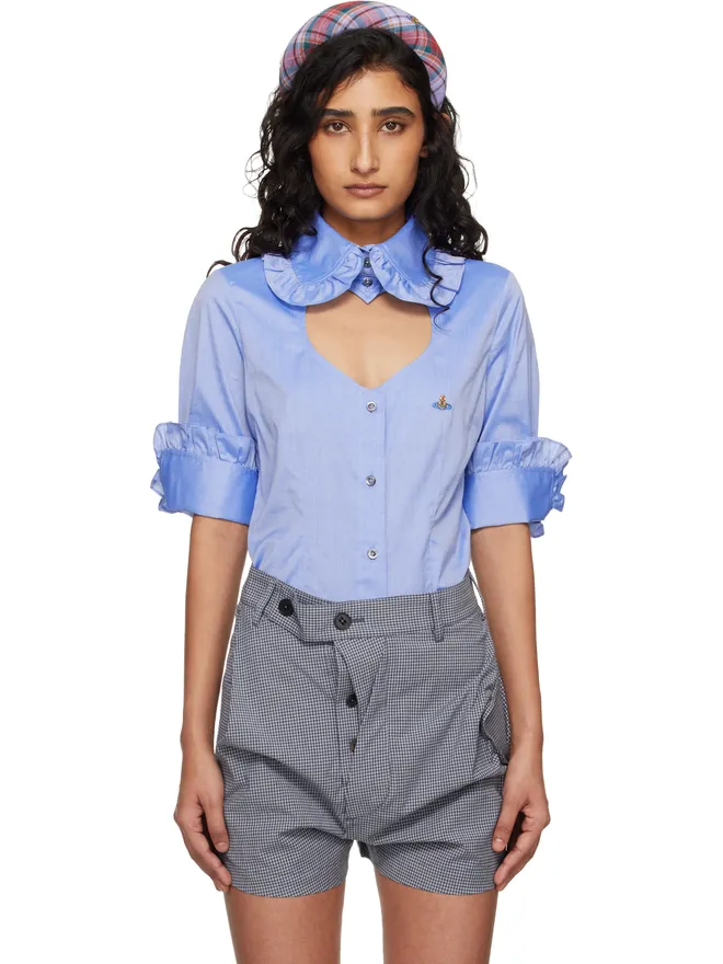 Vivienne Westwood Vivienne Westwood Toulouse Frill 半袖 シャツの商品画像