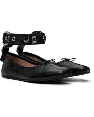 Vivienne Westwood Tanned Bardot バレエシューズ - サムネイル4