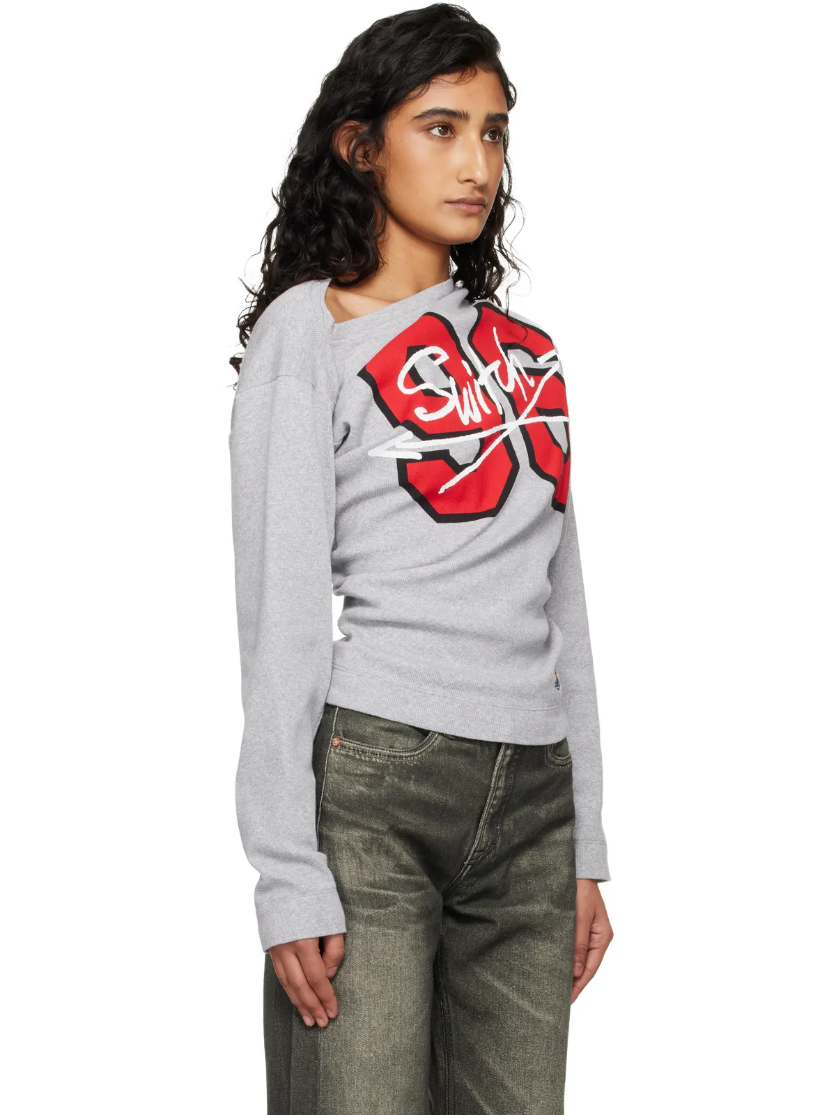 Vivienne Westwood 96 Switch Hebo 長袖 Tシャツ - 画像2