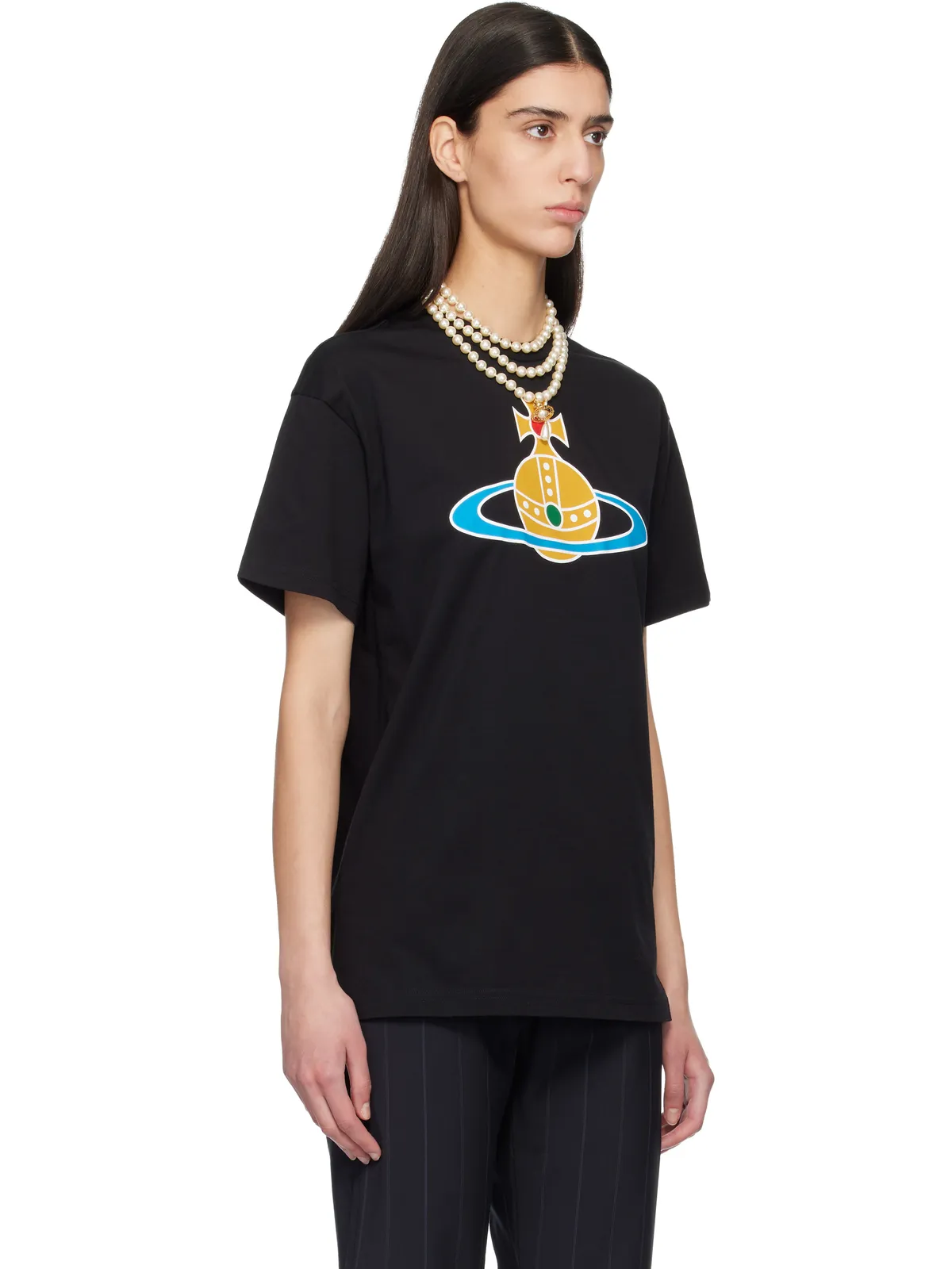 Vivienne Westwood Orb Classic オーバーサイズ Tシャツ - 画像2