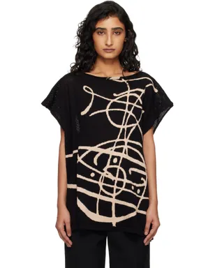 Vivienne Westwood Beach Top Graffiti Orb カバーアップ トップス - サムネイル1