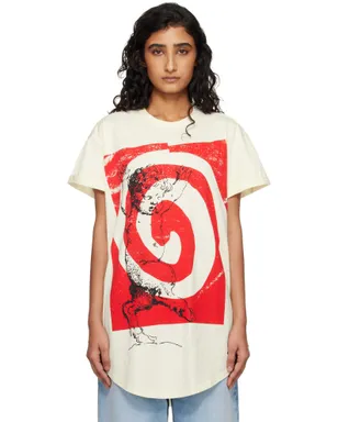 Vivienne Westwood Swirl Longline Tシャツ - サムネイル1