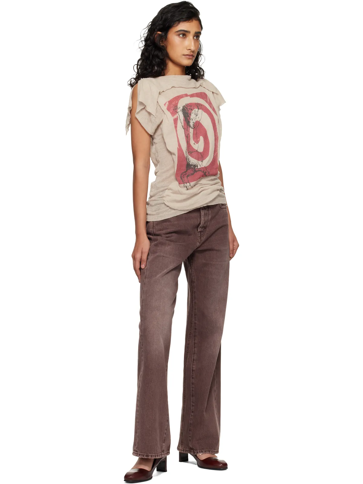 Vivienne Westwood クリンクル トップス - 画像4