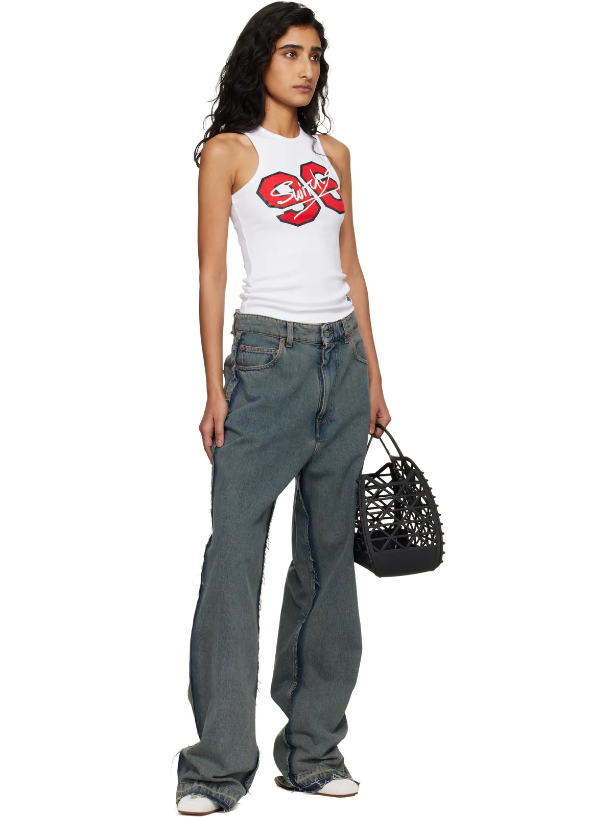 Vivienne Westwood '96 Switch' 90s タンクトップ - 画像4