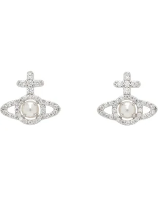 Vivienne Westwood Olympia フェイクパール ピアス - サムネイル1