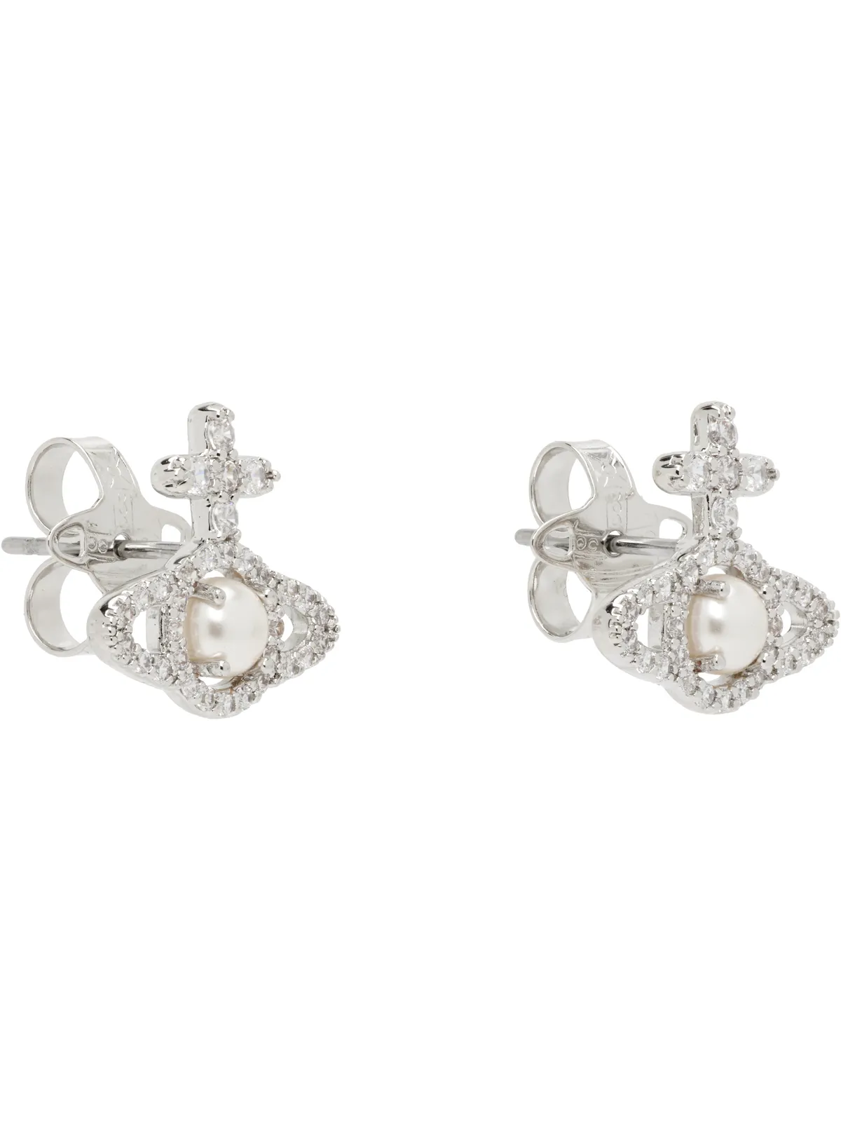 Vivienne Westwood Olympia フェイクパール ピアス - 画像2