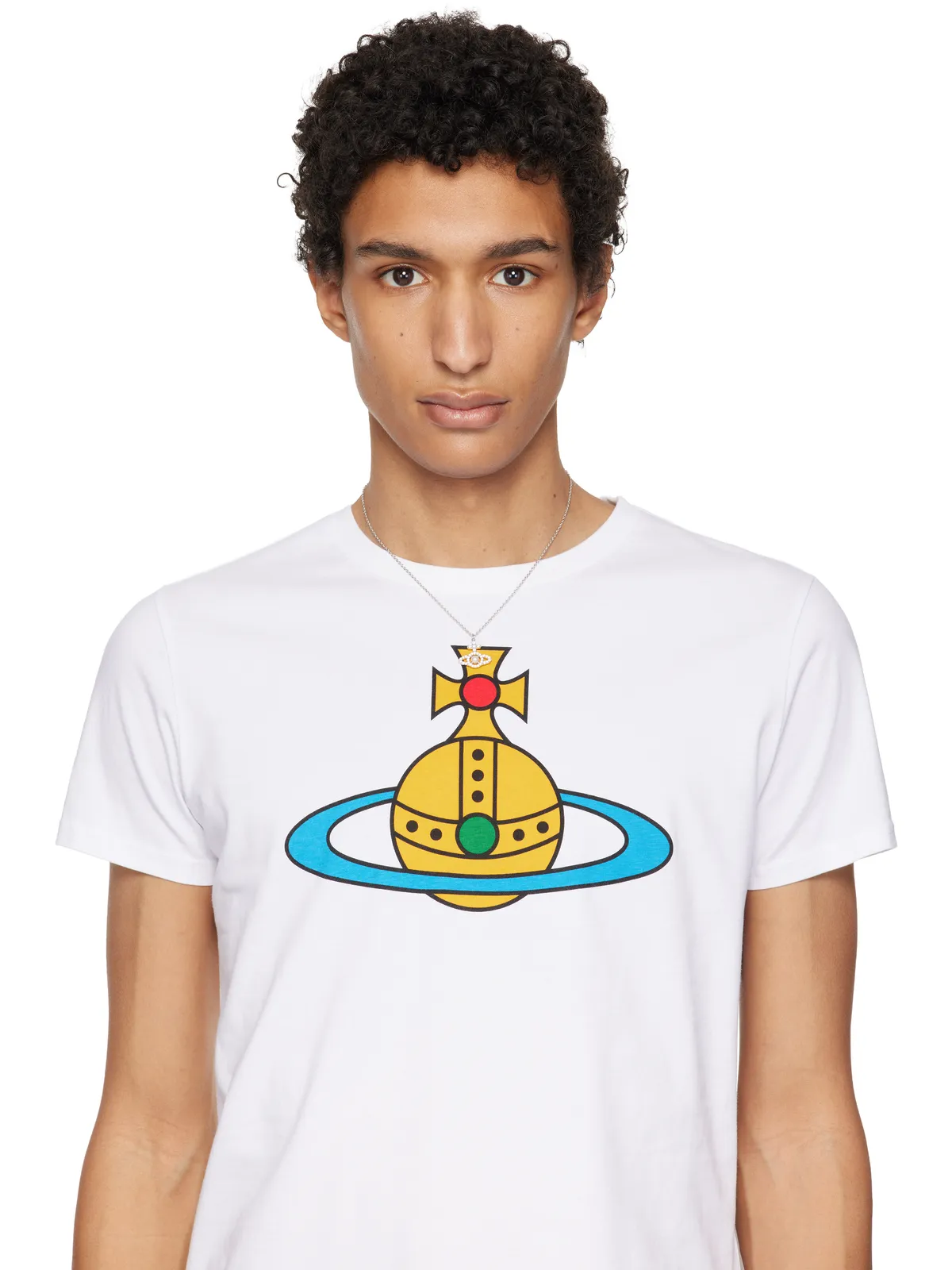 Vivienne Westwood Olympia フェイクパール ペンダント ネックレス - 画像2