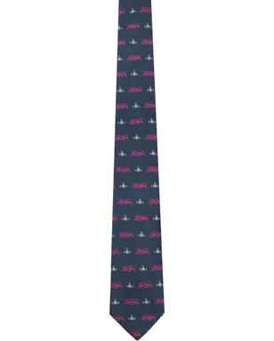 Vivienne Westwood 8.5cm 'Lion' ネクタイ - サムネイル1