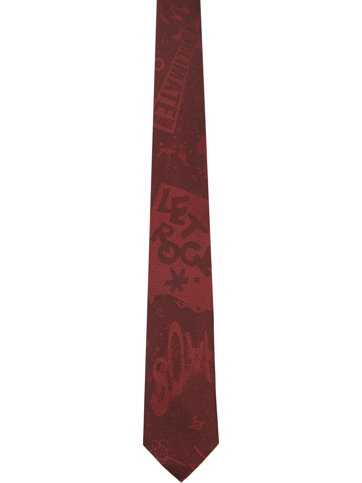 Vivienne Westwood 8.5cm 'Rock' ネクタイ - 画像1