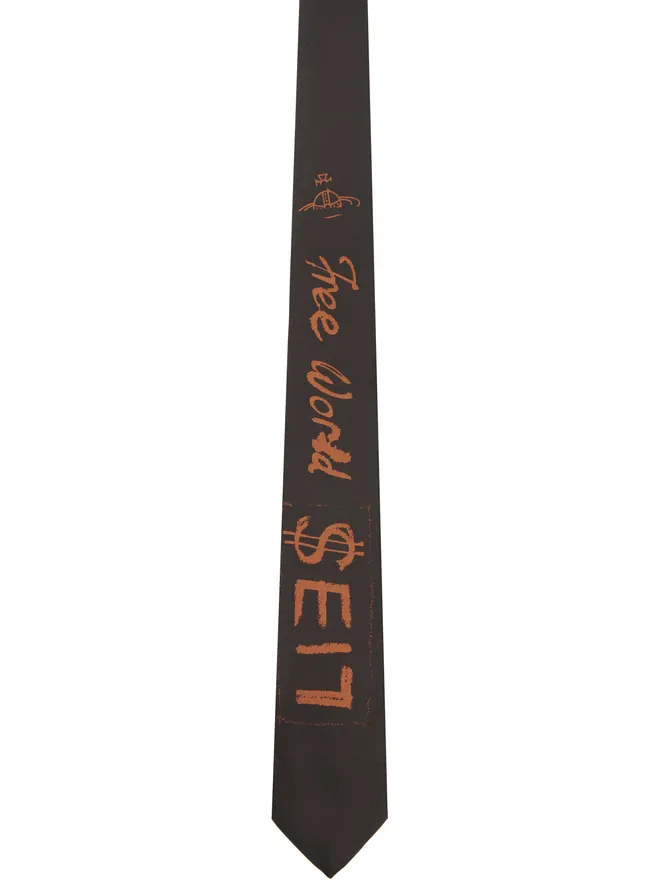 Vivienne Westwood Vivienne Westwood 7cm 'Free World' ネクタイの商品画像