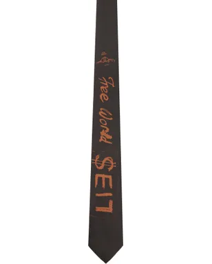 Vivienne Westwood 7cm 'Free World' ネクタイ - サムネイル1