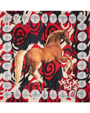 Vivienne Westwood Horse スカーフ - サムネイル1