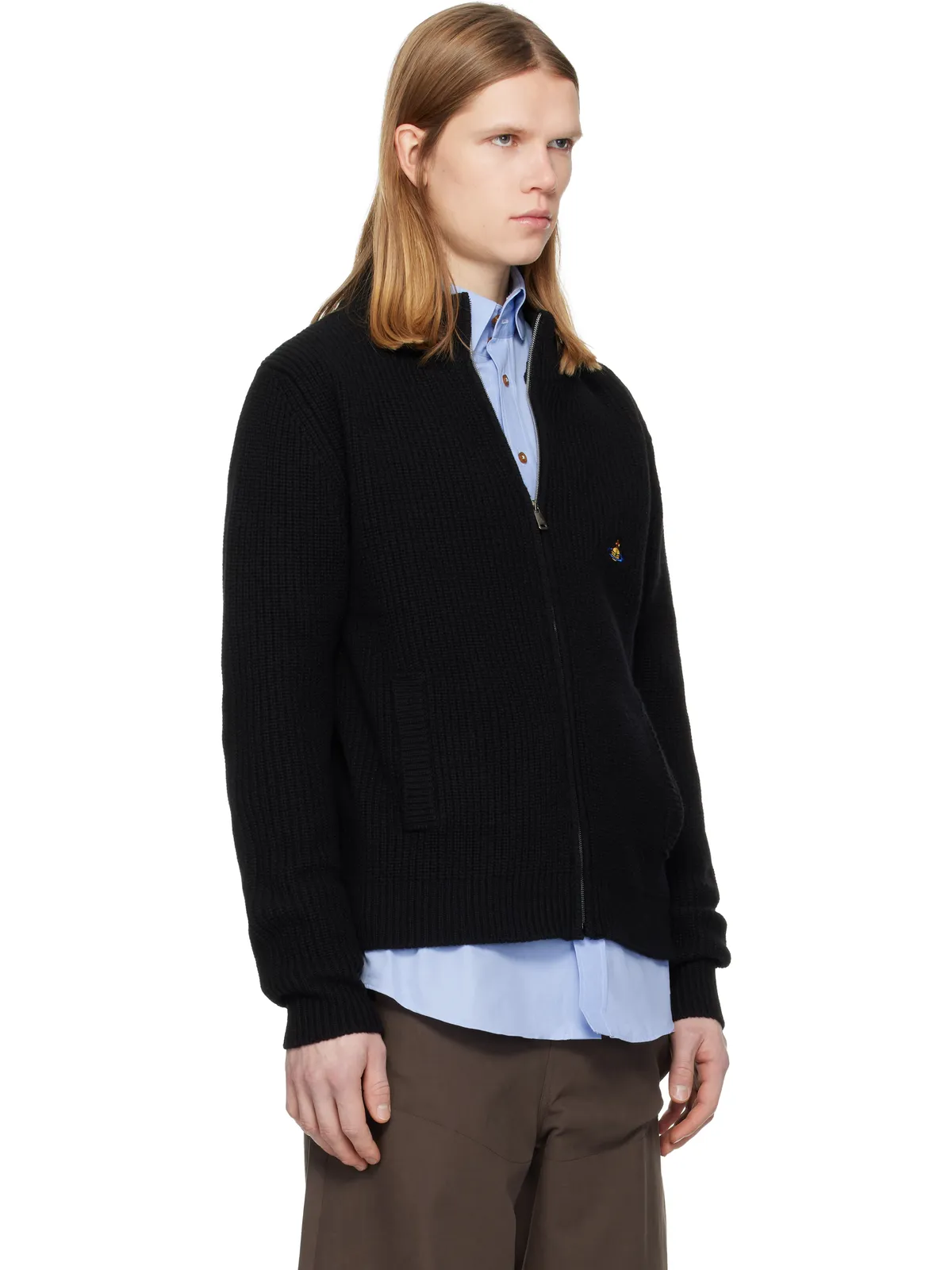 Vivienne Westwood Fisherman ジップアップセーター - 画像2