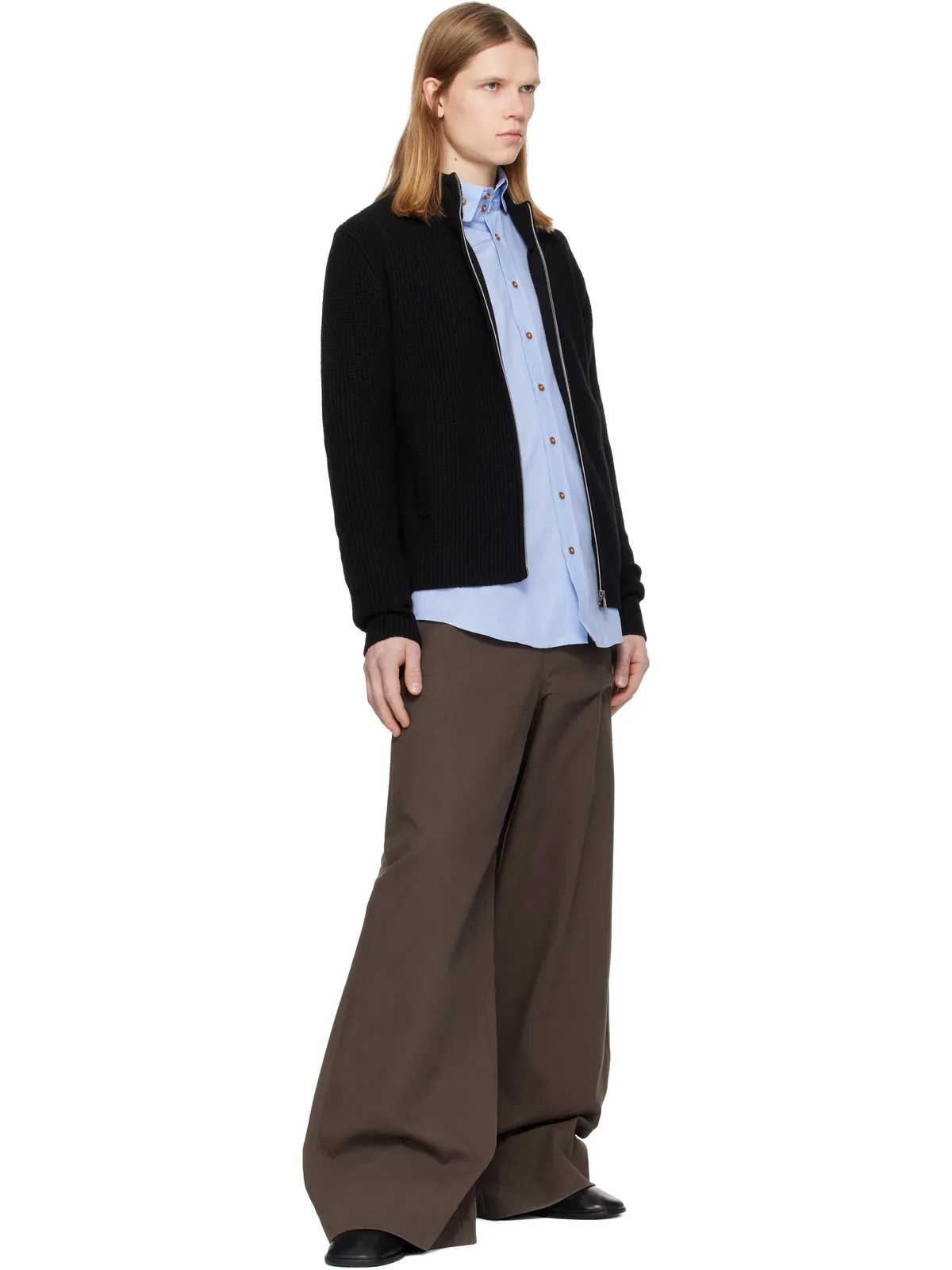 Vivienne Westwood Fisherman ジップアップセーター - 画像4