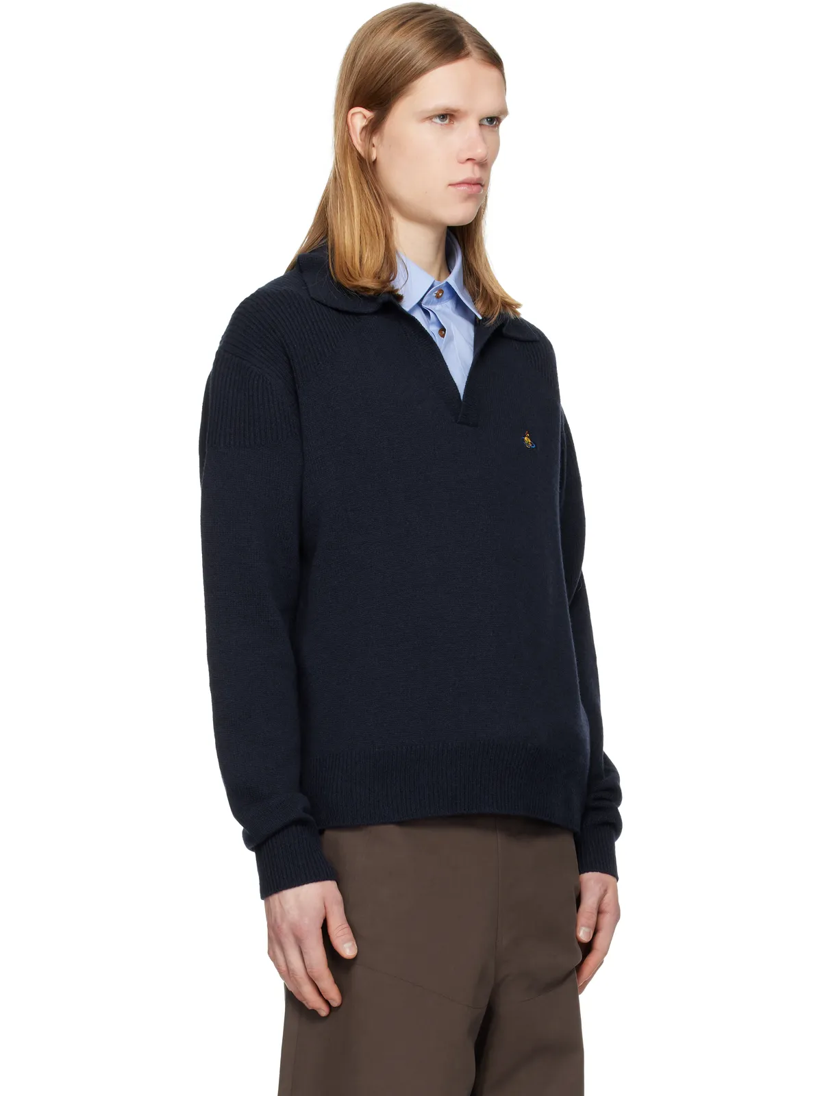 Vivienne Westwood Football ニットポロシャツ - 画像2