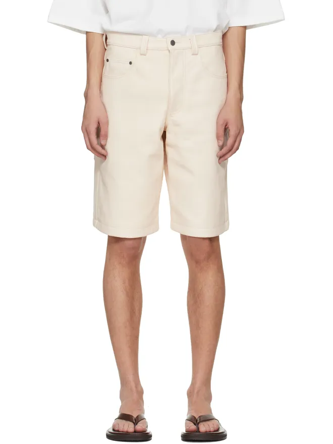 colbo colbo Big Pocket レザーショートパンツの商品画像