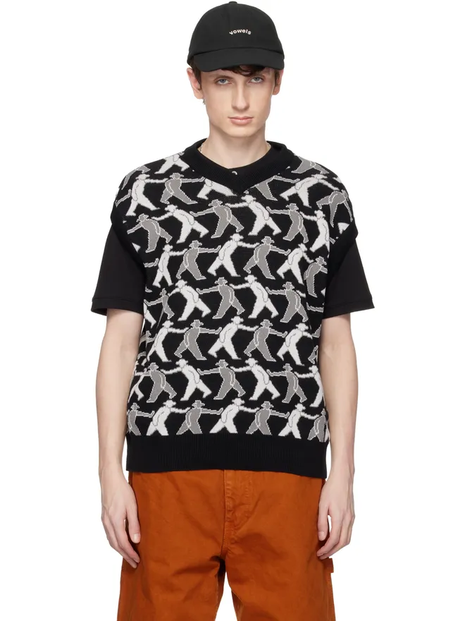 vowels vowels Tag-A-Long Knitted ベストの商品画像