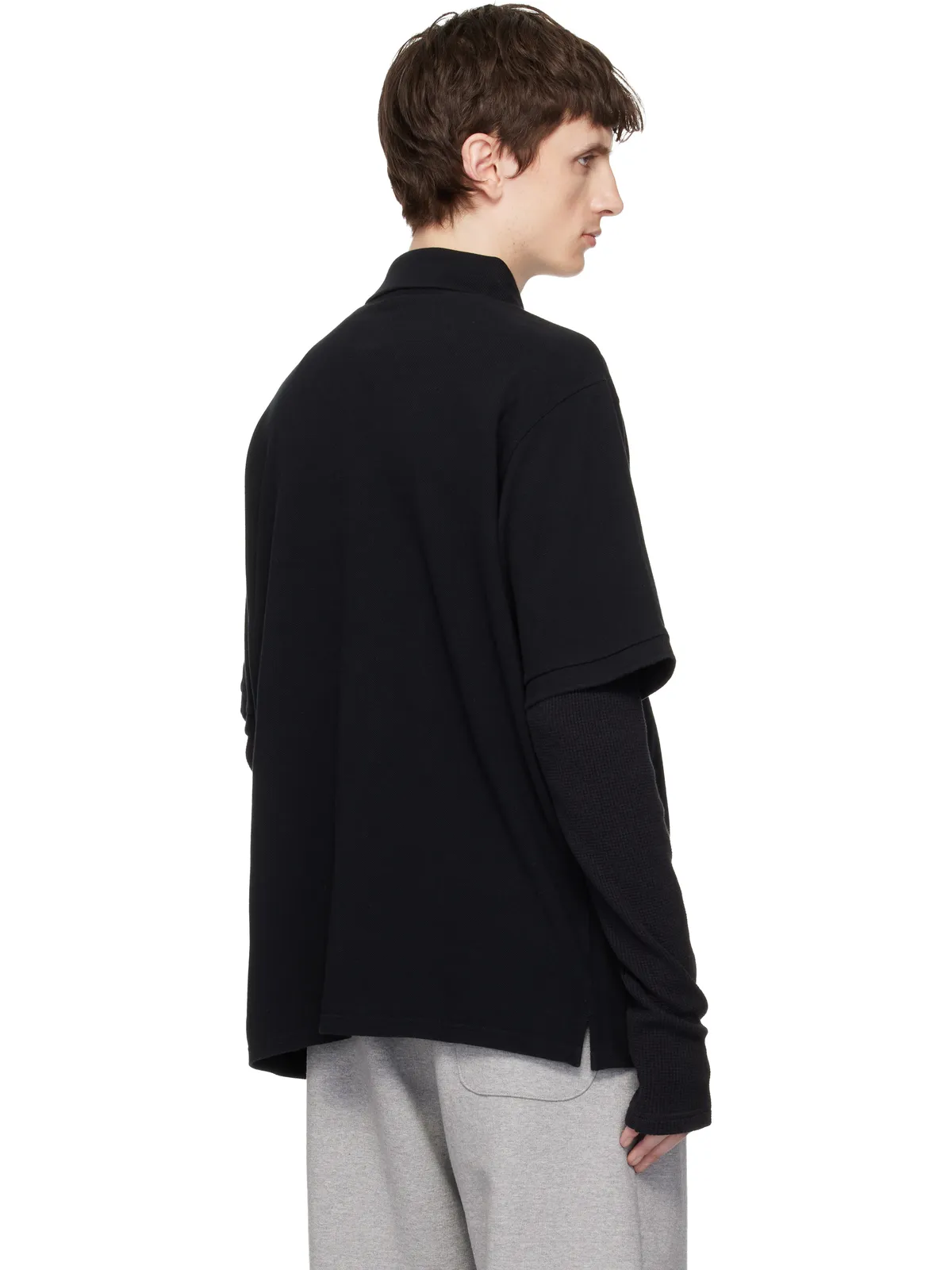 vowels S/S ピケ ポロシャツ - 画像3