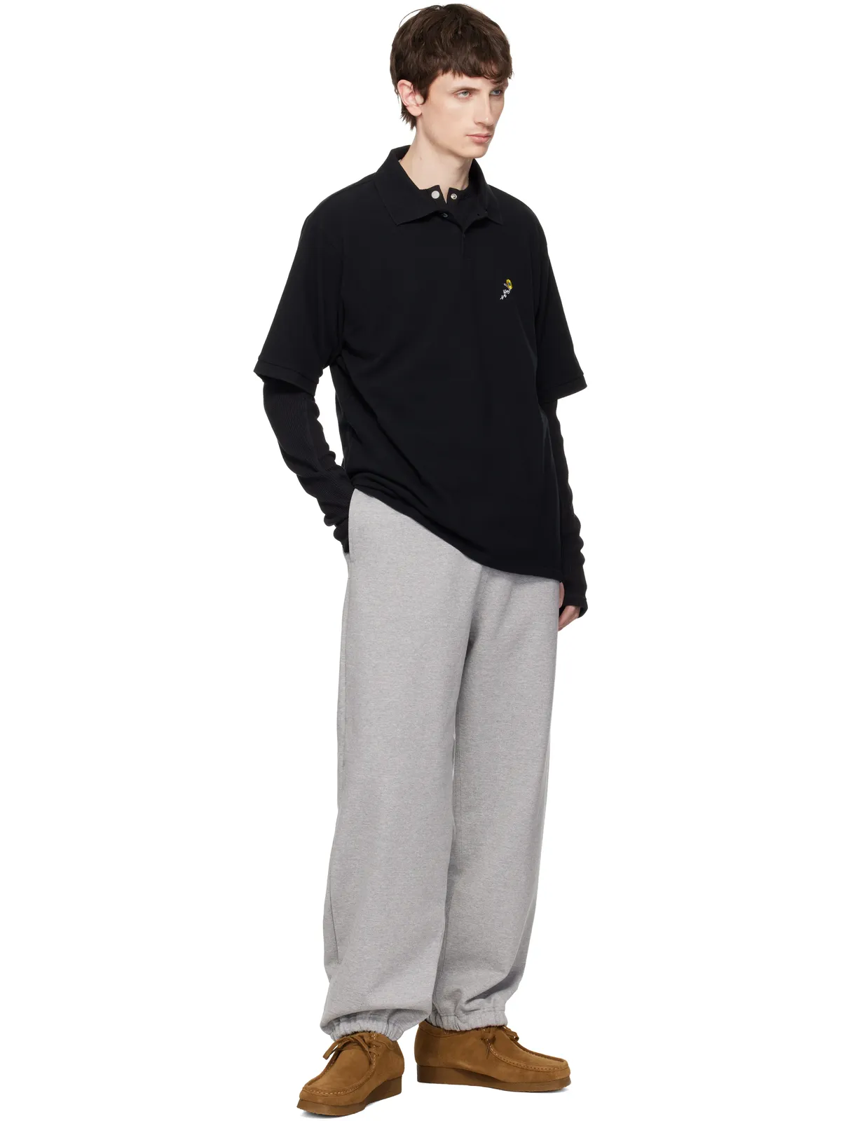 vowels S/S ピケ ポロシャツ - 画像4